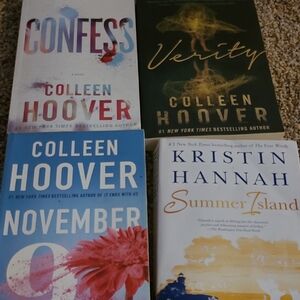 Colleen Hoover and Kristin Hannah Book Set